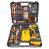 Cross-border 21V electric drill, new multi-functional impact hand drill, lithium battery electric drill, electric screwdriver tool set Specification image